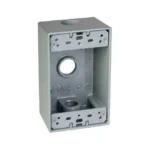 CAJA RECTANGULAR ALUMINIO CON UL