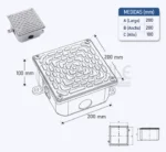 CAJA DE PASE ALUMINIO PROTECCION IP64- TRAMONTINA - Imagen 4